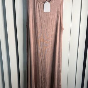 Double Zero High Low Dress in Blush